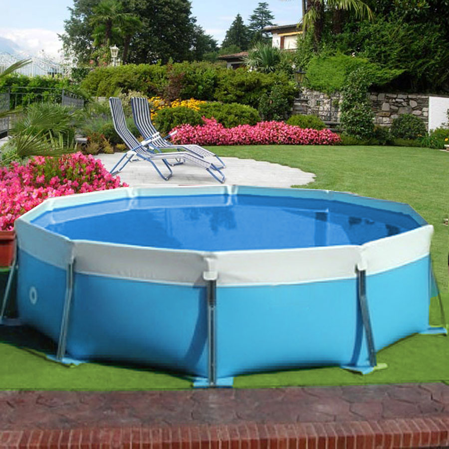 Scopri la nostra gamma di piscine fuori terra prefabbricate by cvp ... Piscine esterne fuori terra