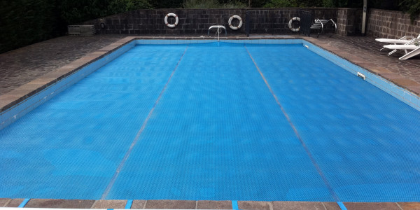 Copertura per piscina a telo