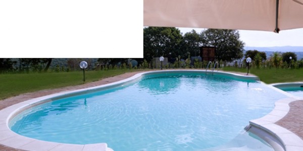 Liner in PVC Bianco, per piscine.