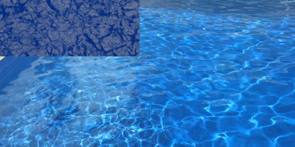Liner in PVC Blue Peral, per piscine.