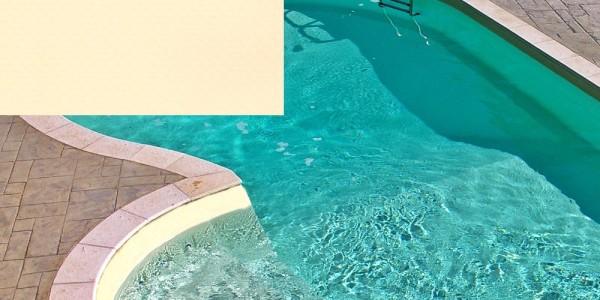 Liner in PVC Sabbia, per piscine.